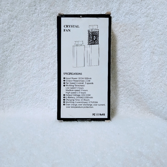 Mini Portable Fan (Un-used) - Picture 3 of 6